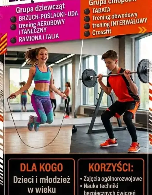Crossfit dla nastolatków w Raniżowie – zapisy trwają