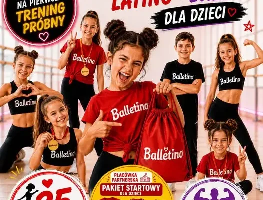 Balletino w Dzikowcu: ruszają zapisy na zajęcia latino i baletu dla dzieci