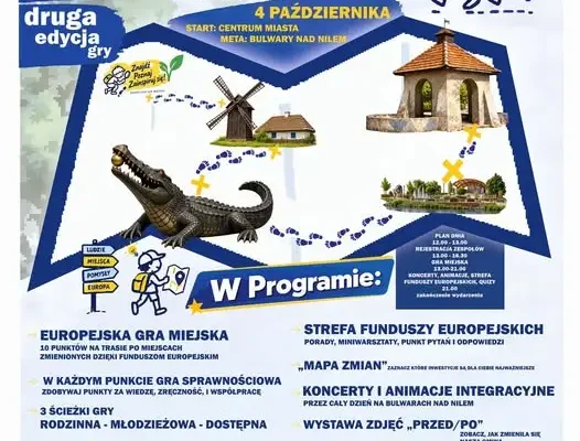 Ostatnia szansa na udział w Europejskiej Grze Miejskiej w Kolbuszowej