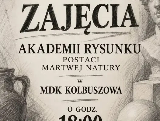 Startują zajęcia Akademii Rysunku w MDK Kolbuszowa