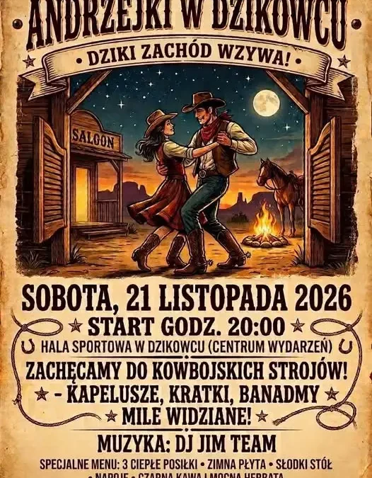 Dzikowiec łączy pokolenia – kowbojska zabawa już 21 listopada