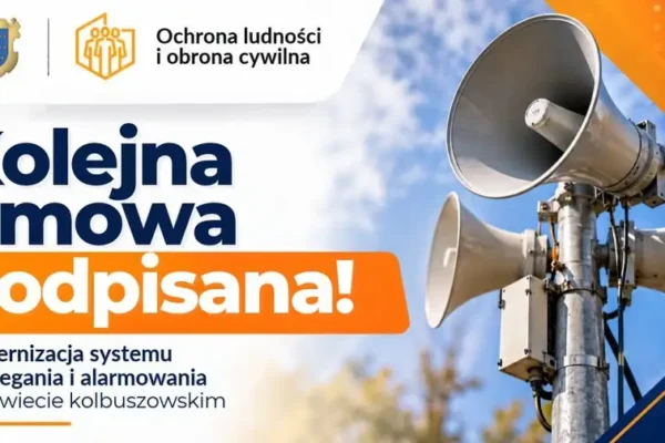 Powiat kolbuszowski modernizuje system ostrzegania i alarmowania
