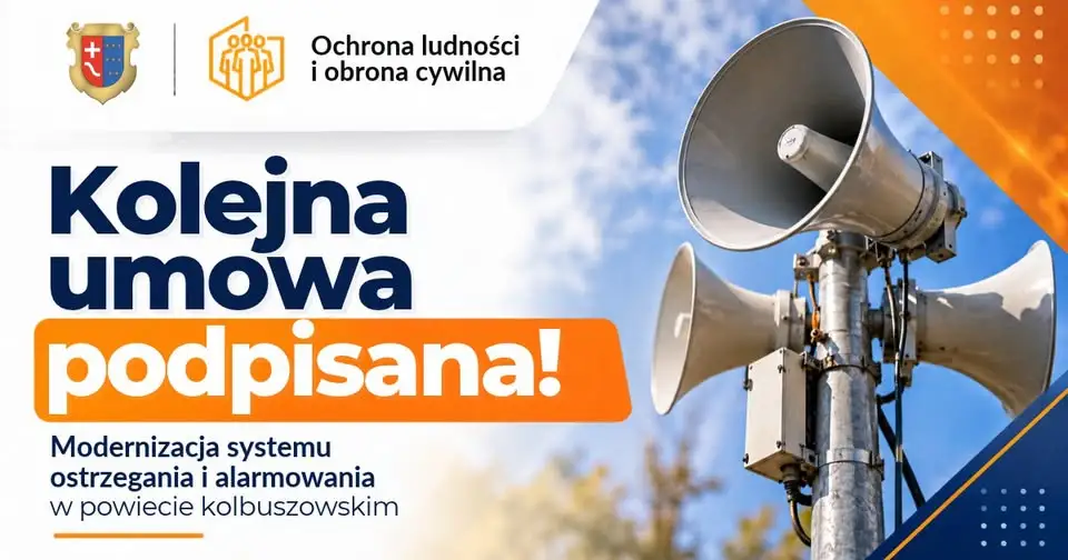 Powiat kolbuszowski modernizuje system ostrzegania i alarmowania