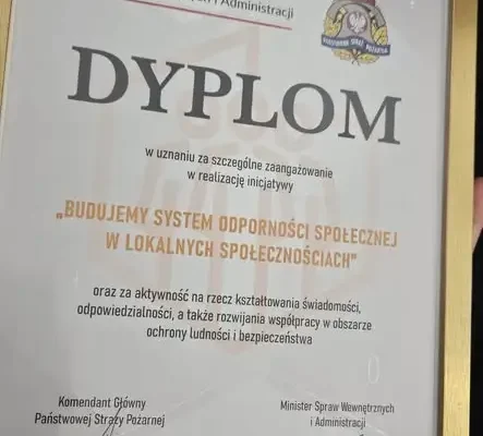 Młodzieżowa Drużyna Pożarnicza z Raniżowa wyróżniona w Rzeszowie