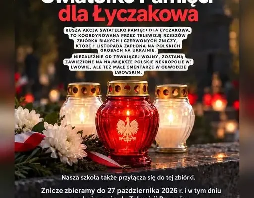 Szkolna zbiórka zniczy dla Łyczakowa – dołącz do akcji!