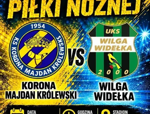 Korona Majdan Królewski zagra na wyjeździe z Wilgą Widelka w 9. kolejce