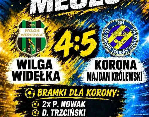 Korona wygrywa w Widełce 5:4 po dramatycznym meczu