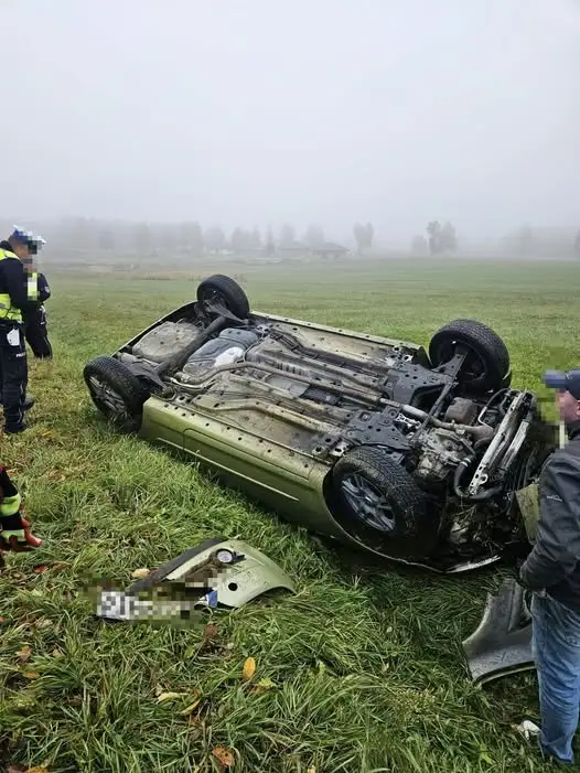 Dachowanie w Cmolasie — interwencja straży pożarnej